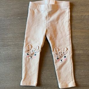 H&M leggings with animal design on knee